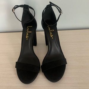 Lulus black heels